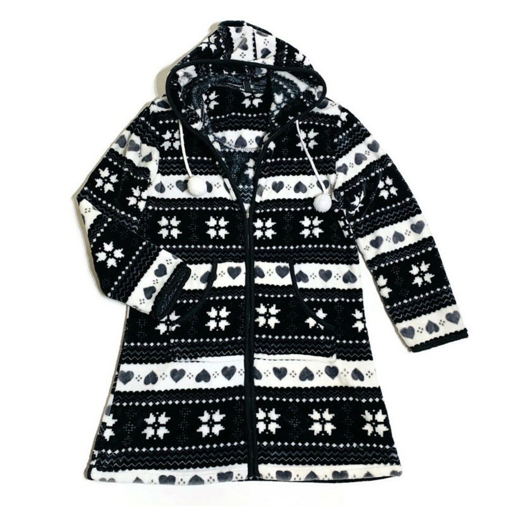 ❄️3/$25 𝅺CYNTHIA Rowley Fleece Zip-up Jacket
